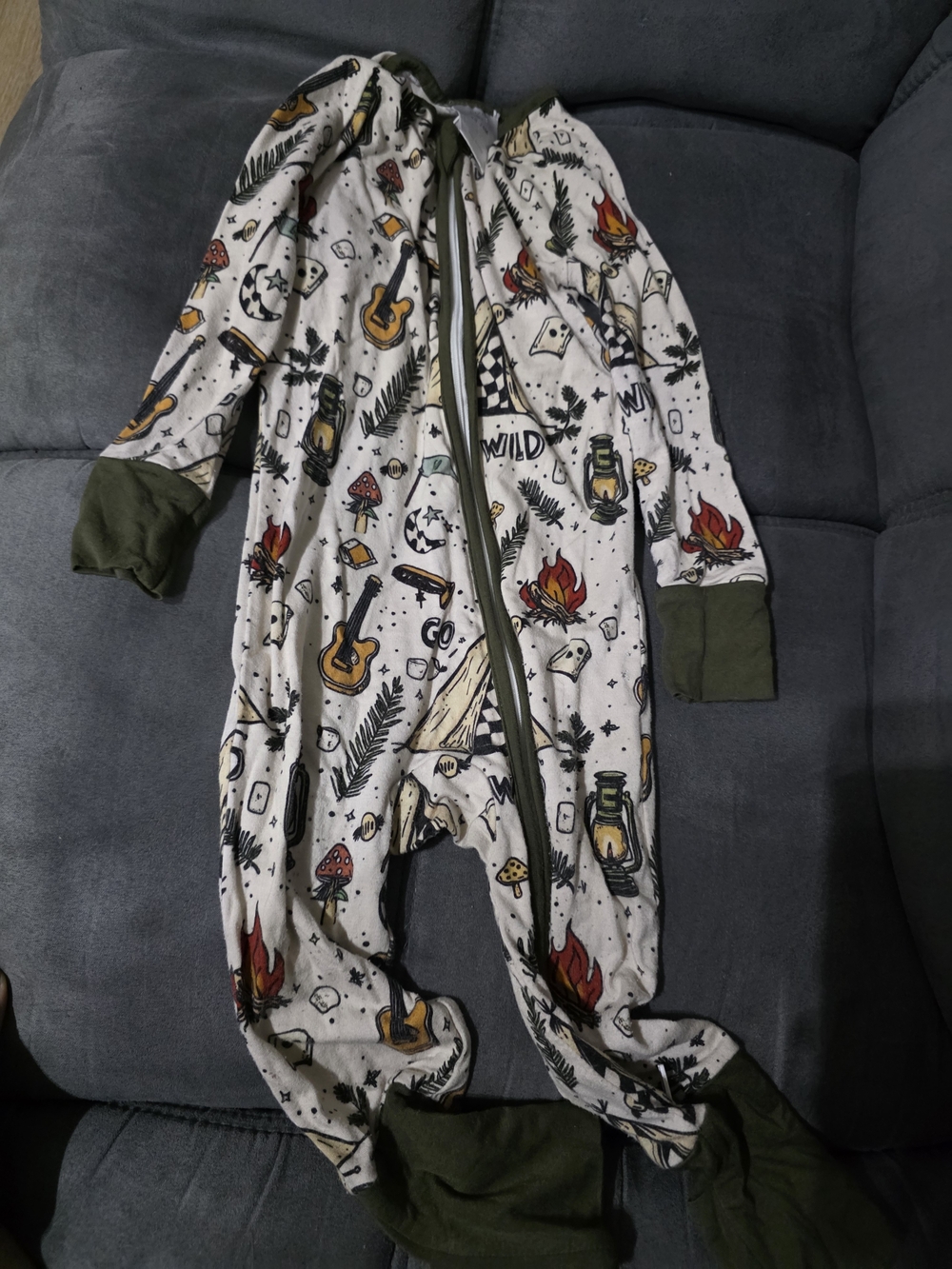 Baby Bamboo Camping Theme Sleeper